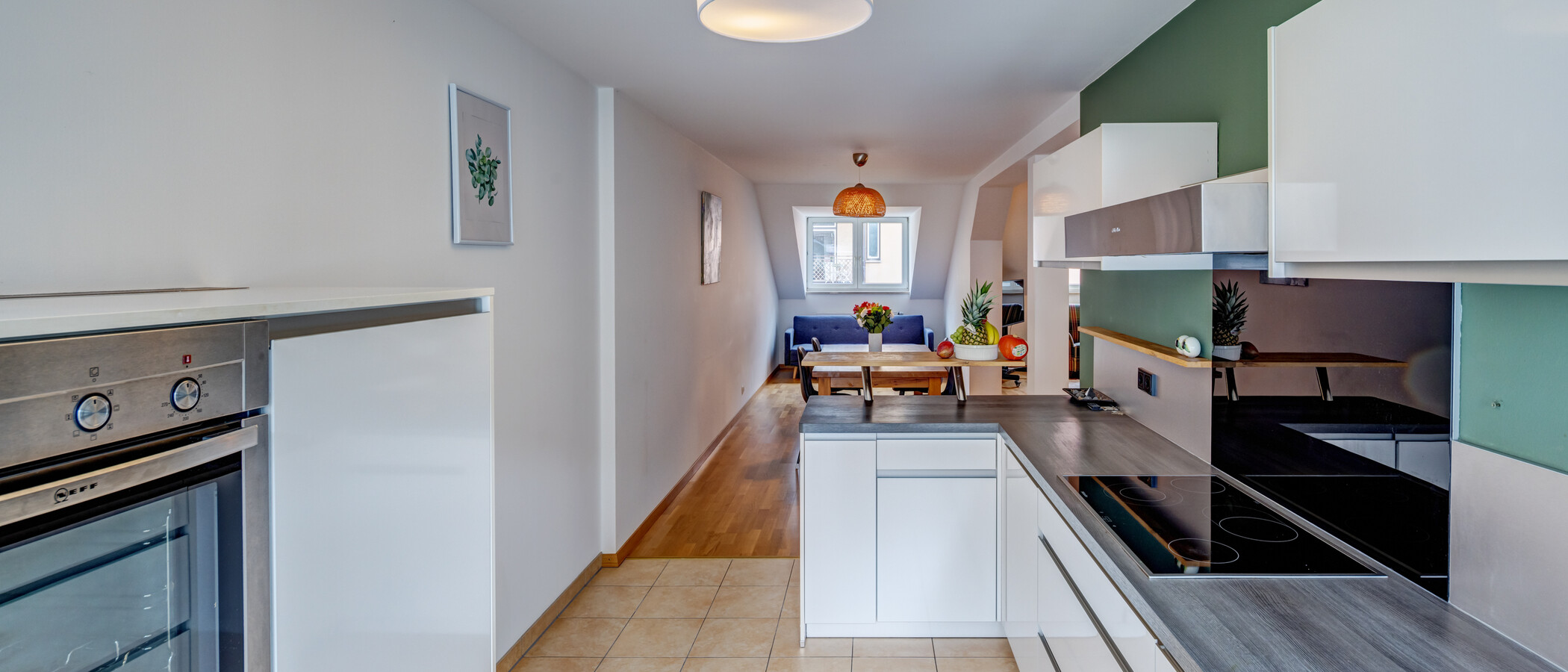 attico München Ludwigsvorstadt 04 cucina 14609