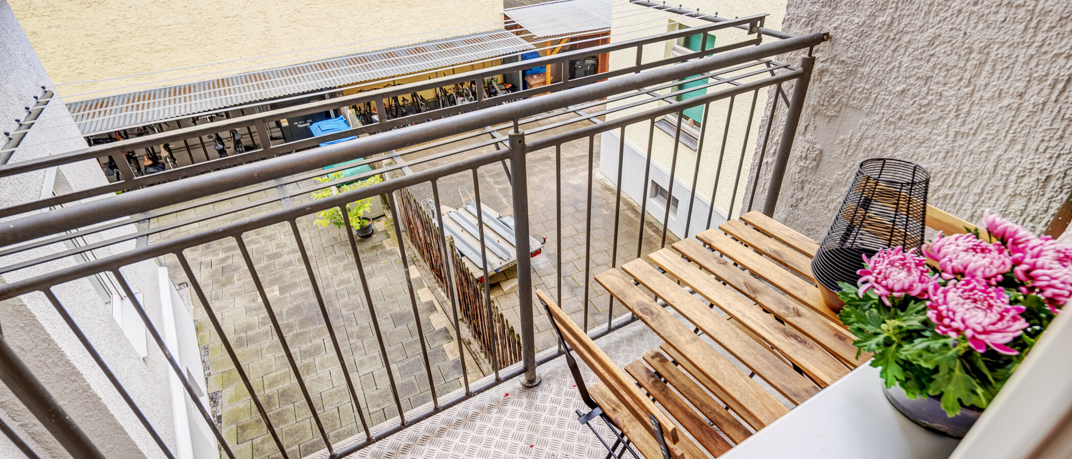 appartamento München Westend 02 balcone 14613