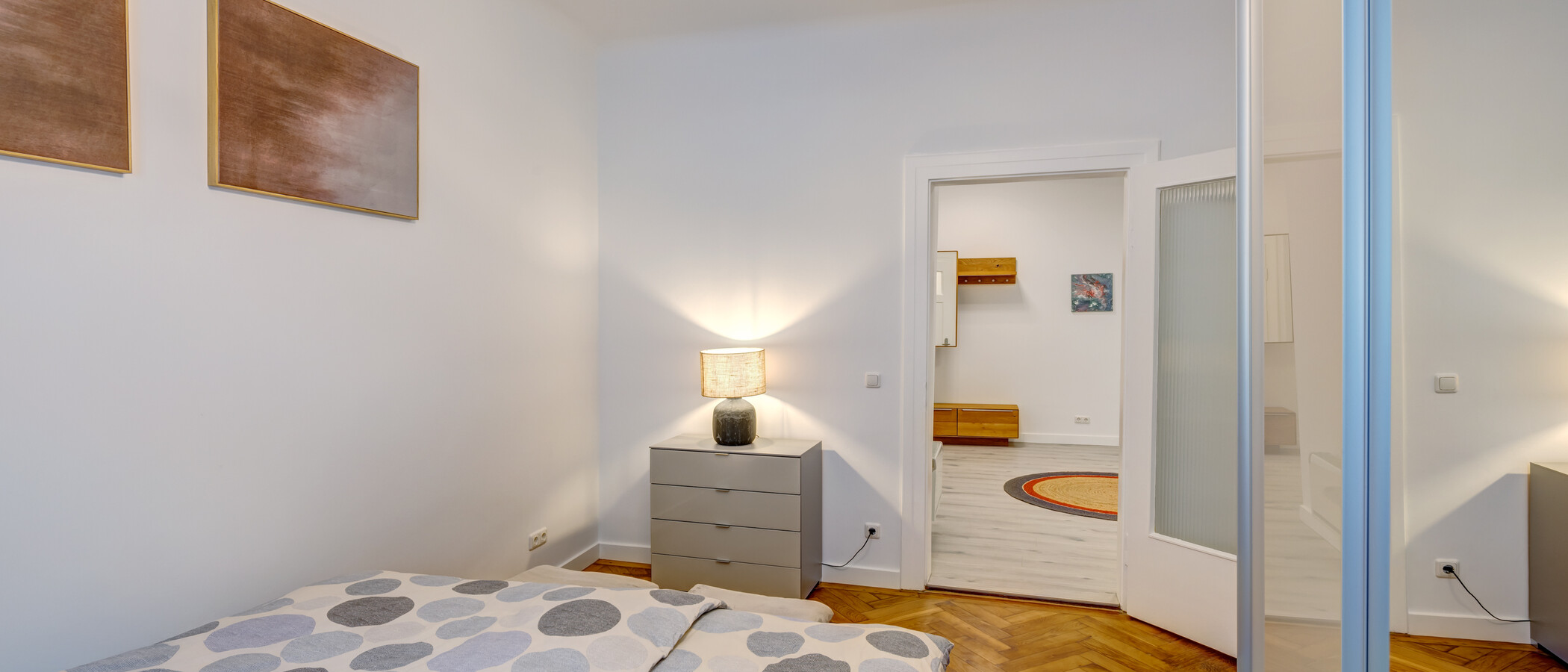 appartamento München Westend 02 camera da letto 14613