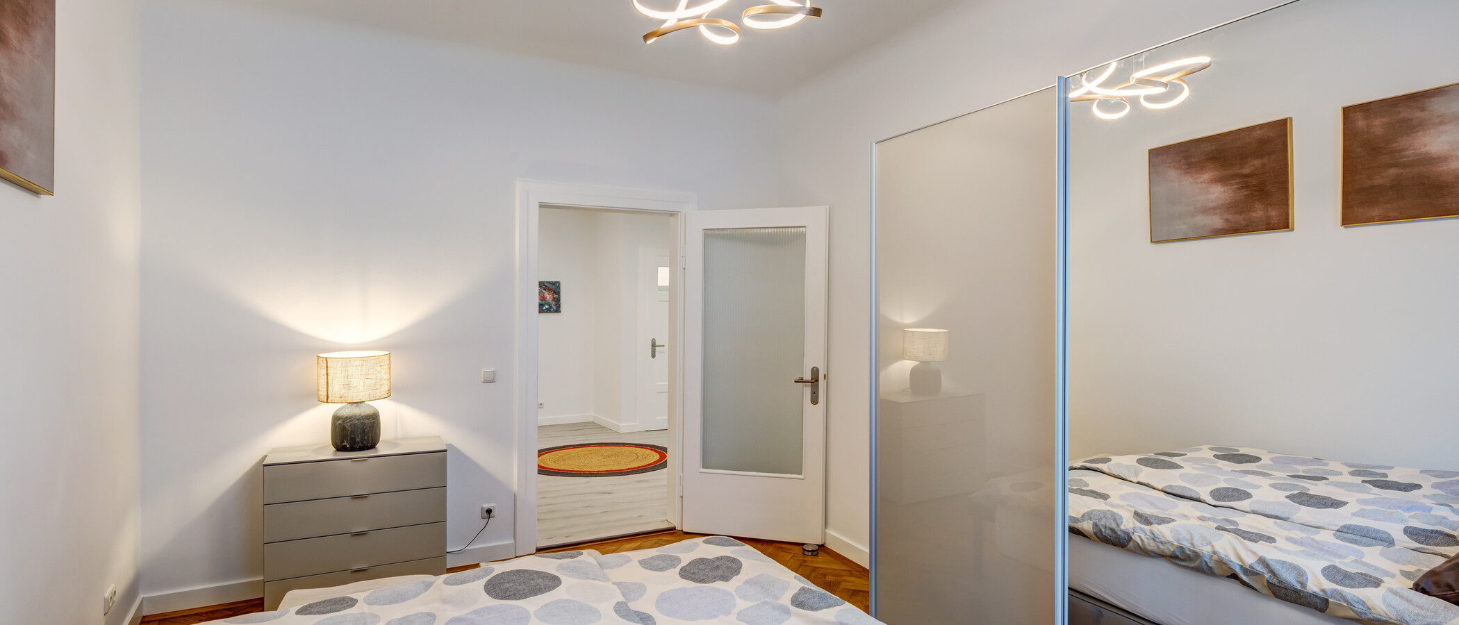 appartamento München Westend 03 camera da letto 14613