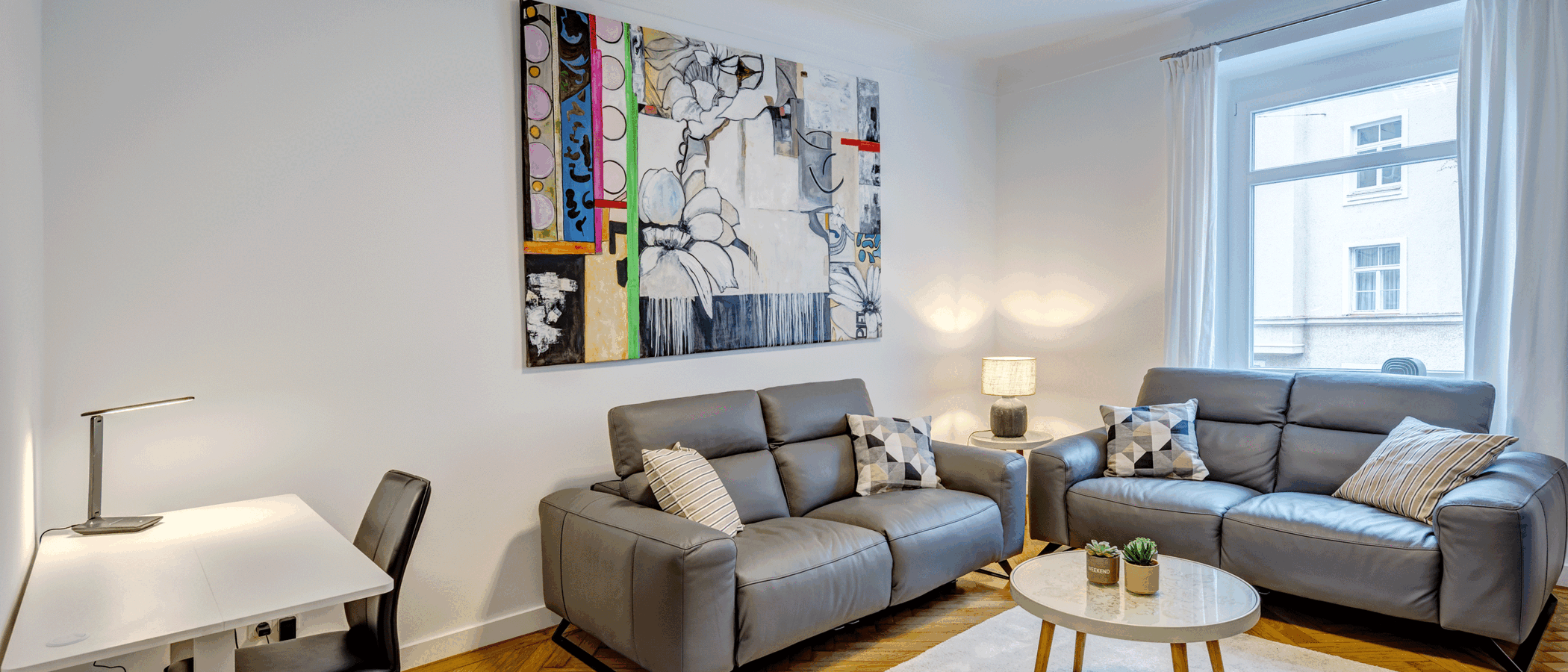 appartamento München Westend 05 zona living 14613