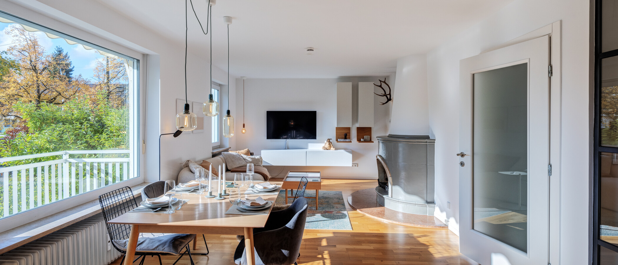 appartamento München Harlaching 03 zona living 14618
