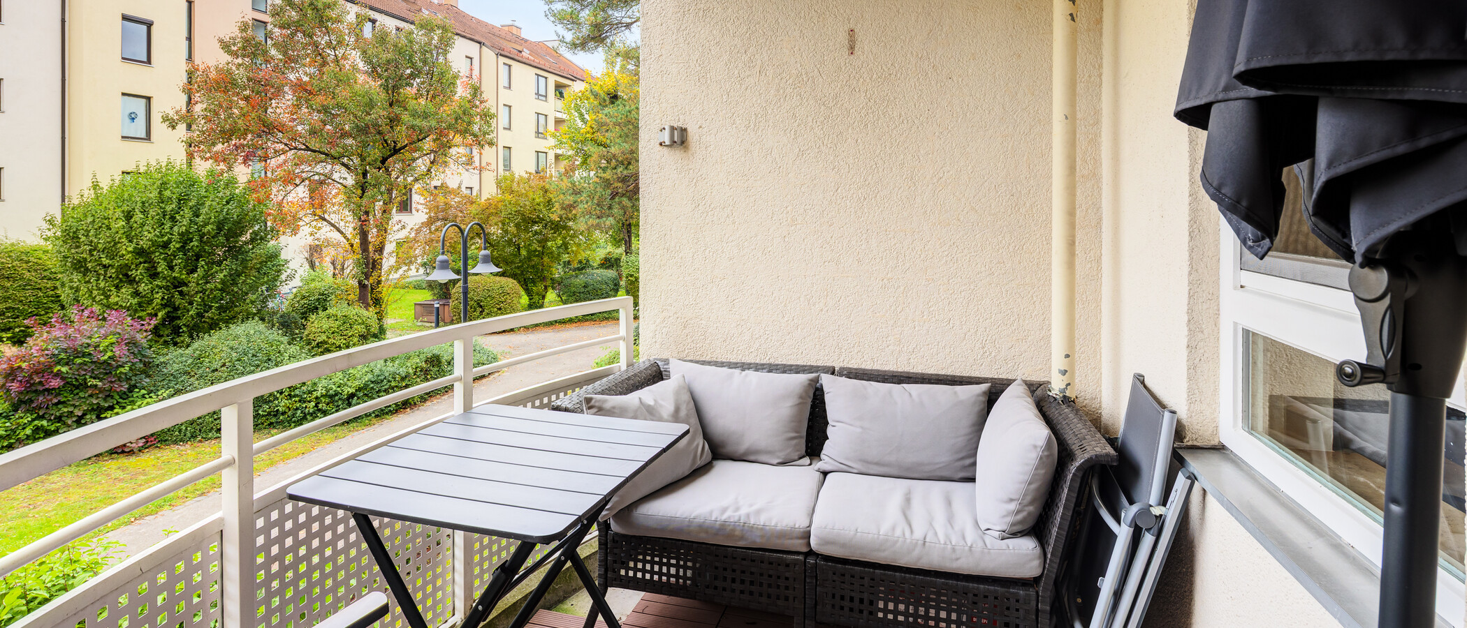 appartamento München Zamdorf 02 balcone 14627