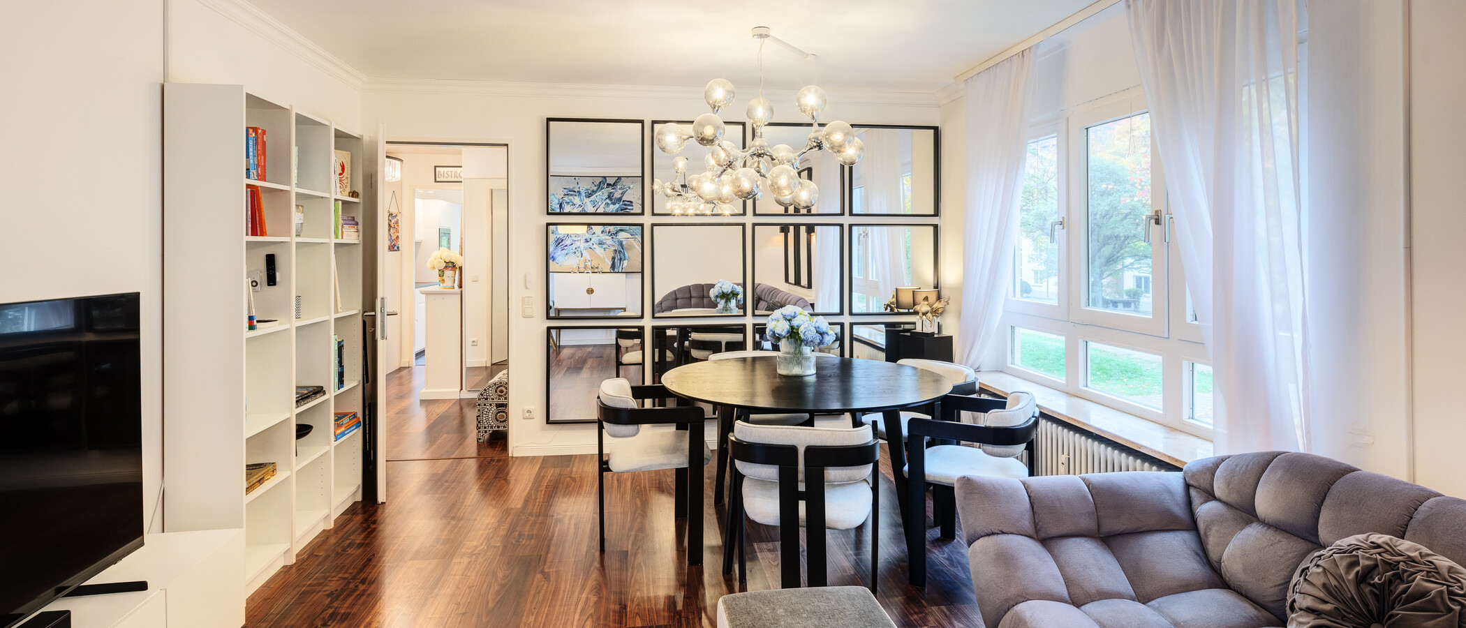 appartamento München Zamdorf 03 zona living 14627