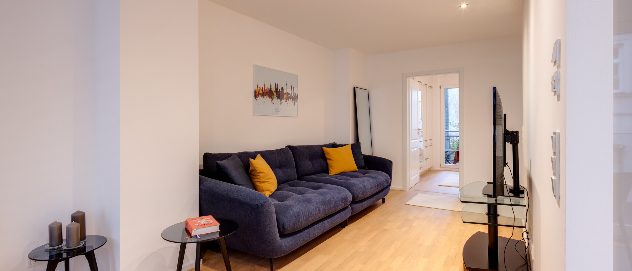 appartamento München Maxvorstadt 02 zona living 14633