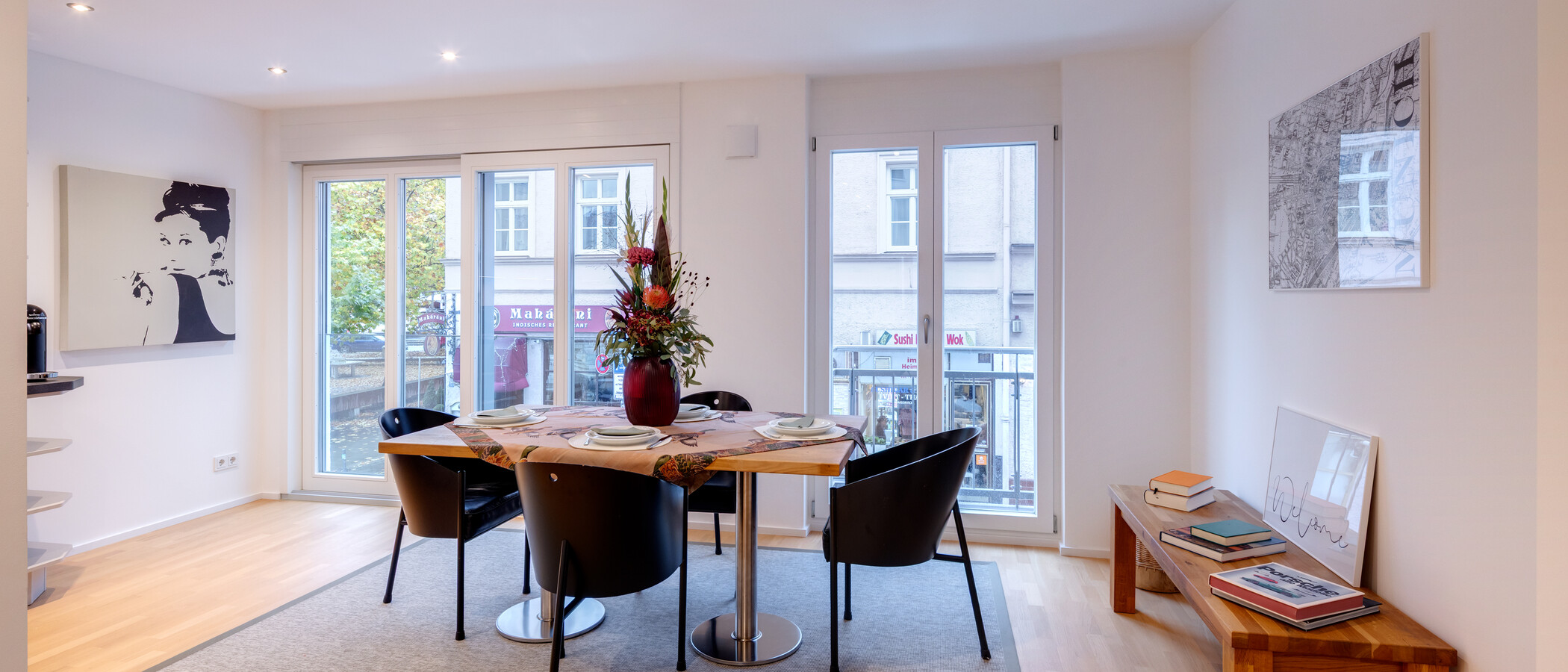 appartamento München Maxvorstadt 05 zona living 14633