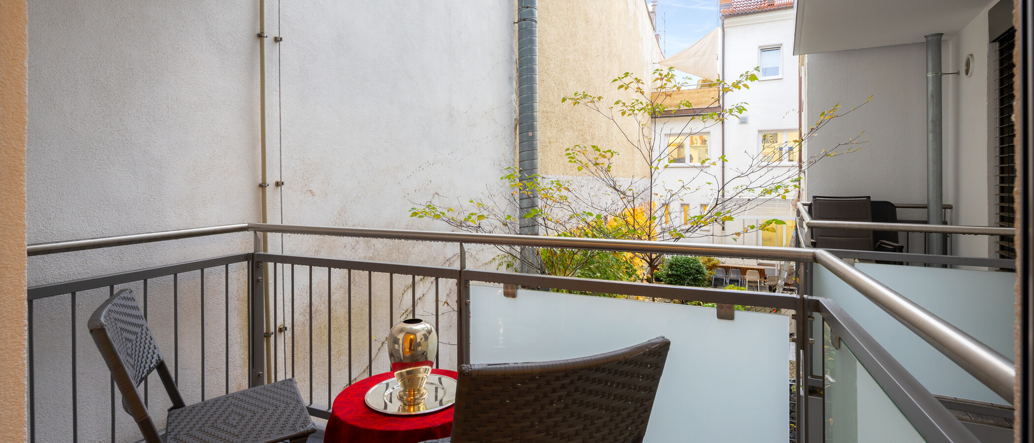 appartamento München Maxvorstadt 01 1° balcone 14633