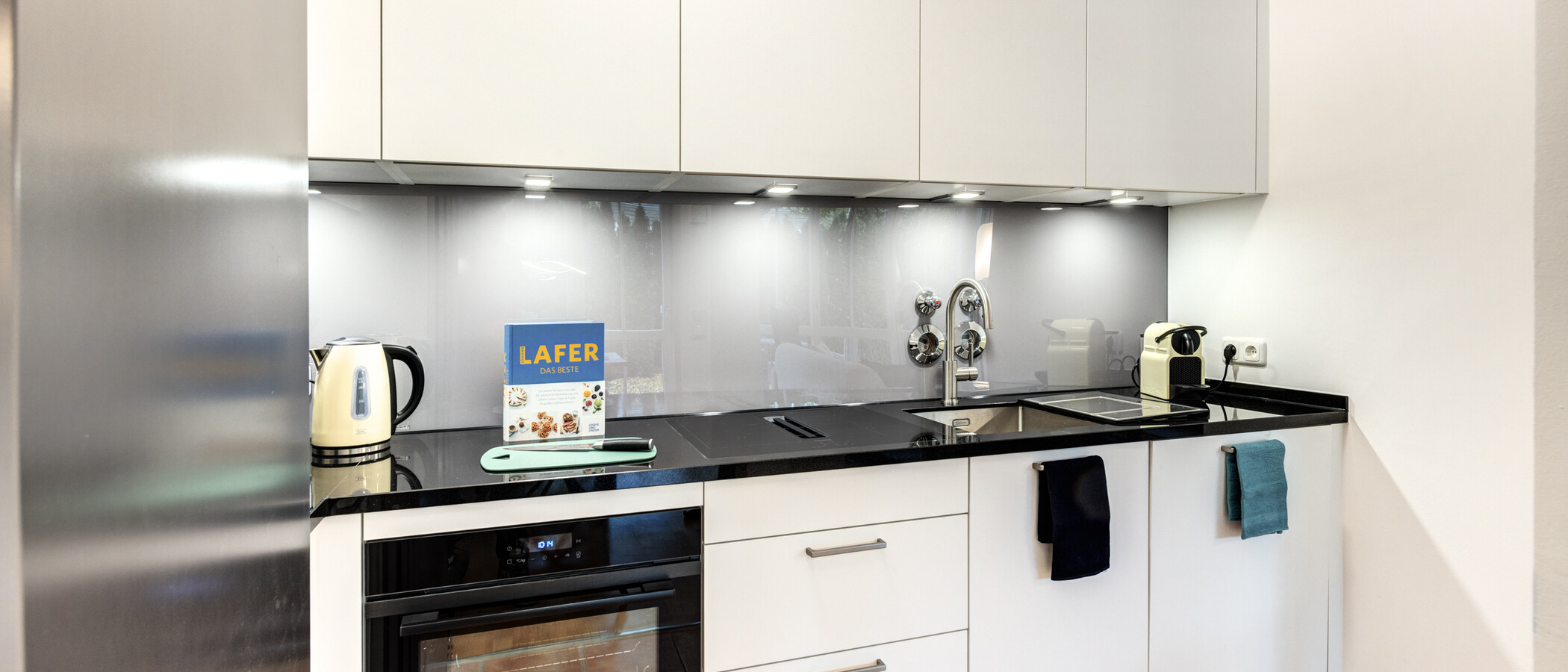 appartamento con giardino München Denning 02 cucina 14634