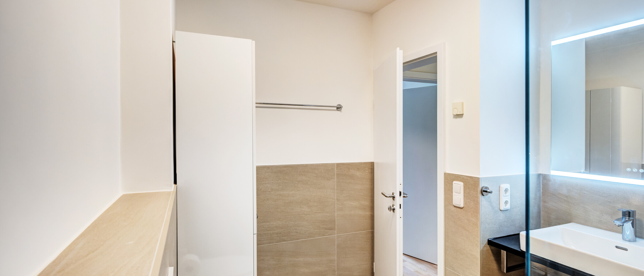 appartamento con giardino München Denning 03 bagno 14634
