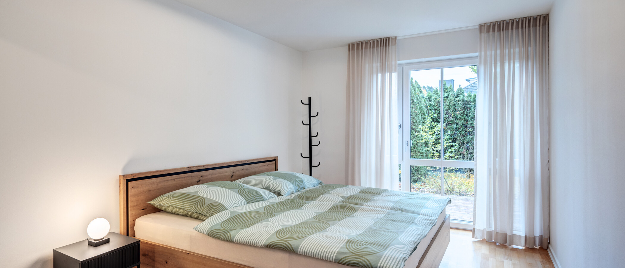 appartamento con giardino München Denning 01 camera da letto 14634