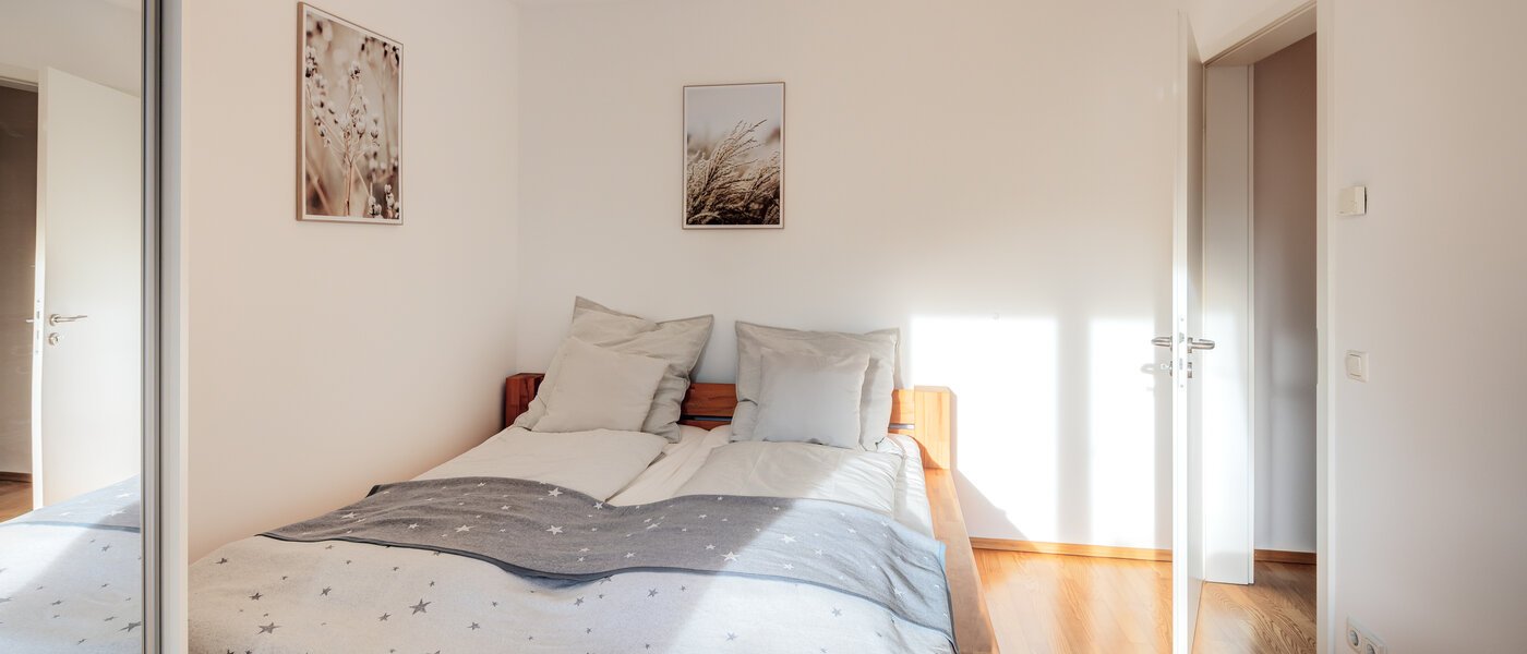 appartamento München Parkstadt Schwabing 01 camera da letto 14647