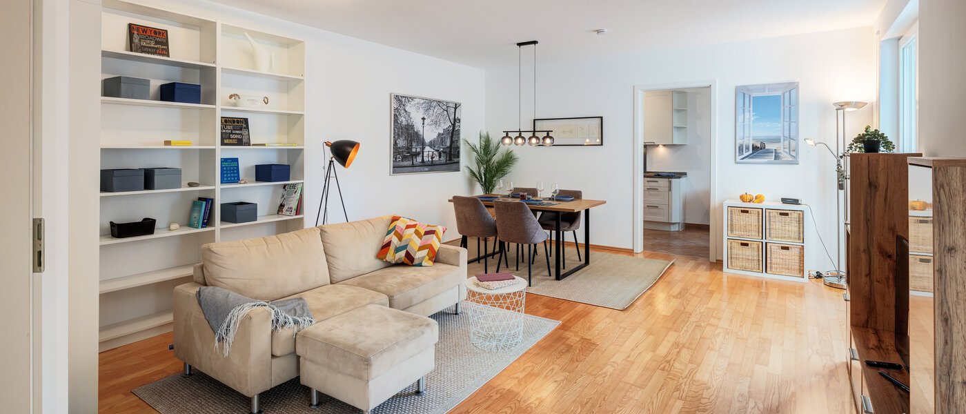 appartamento München Parkstadt Schwabing 01 zona living 14647