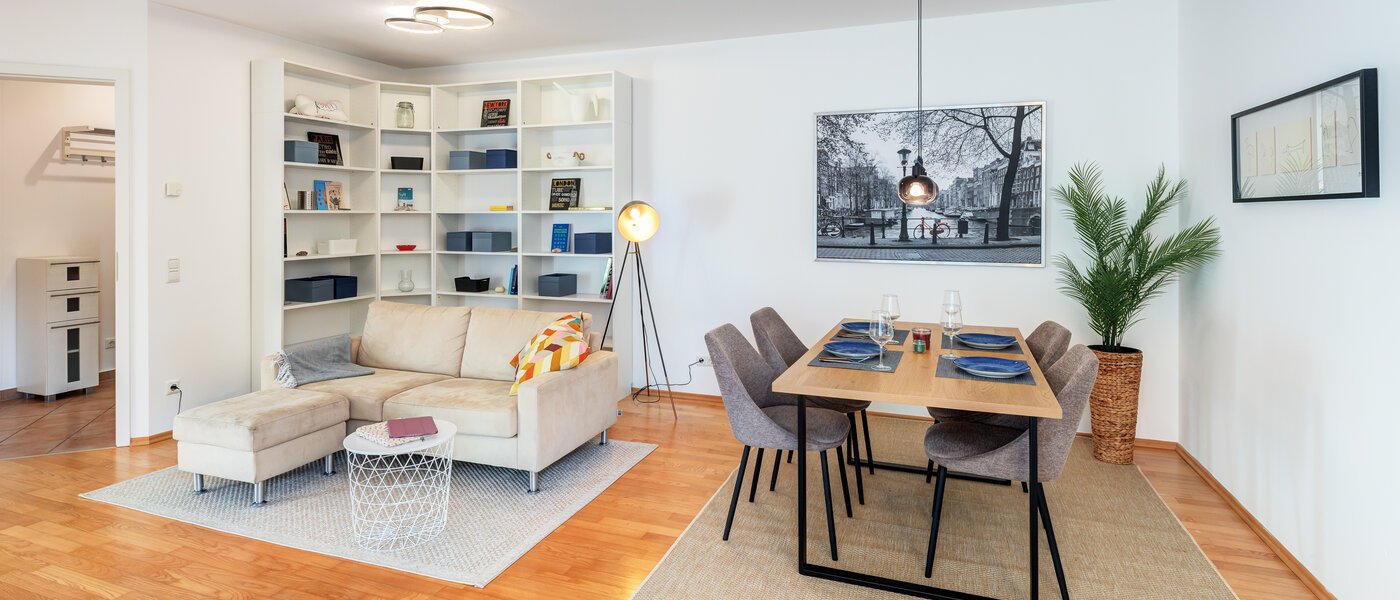 appartamento München Parkstadt Schwabing 02 zona living 14647