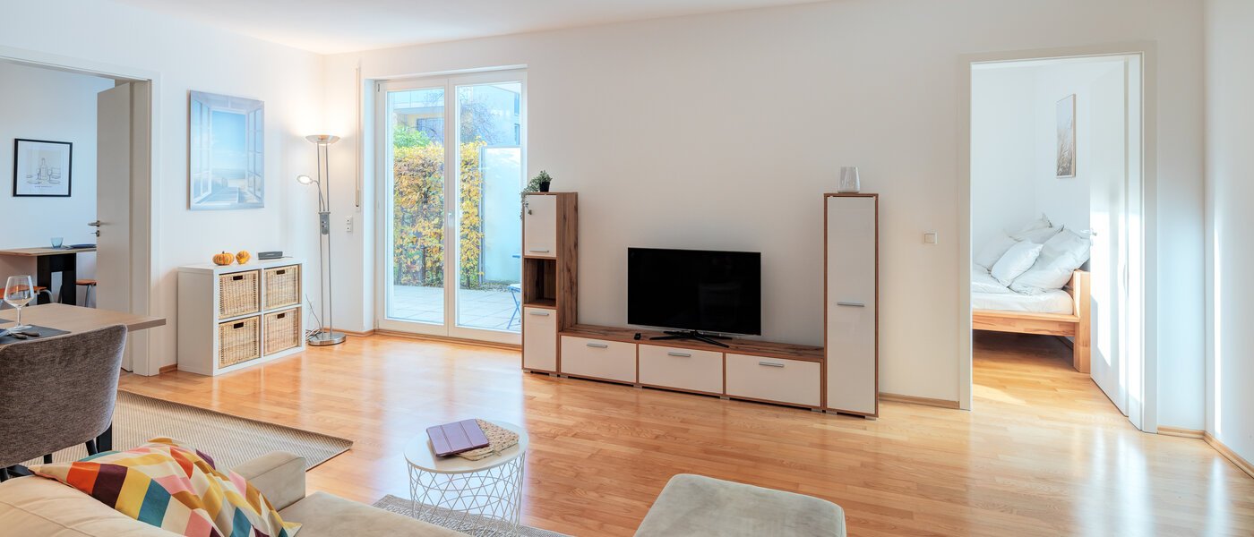 appartamento München Parkstadt Schwabing 04 zona living 14647