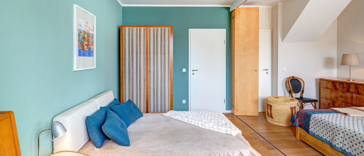 attico München Haidhausen 04 2° camera da letto 14648