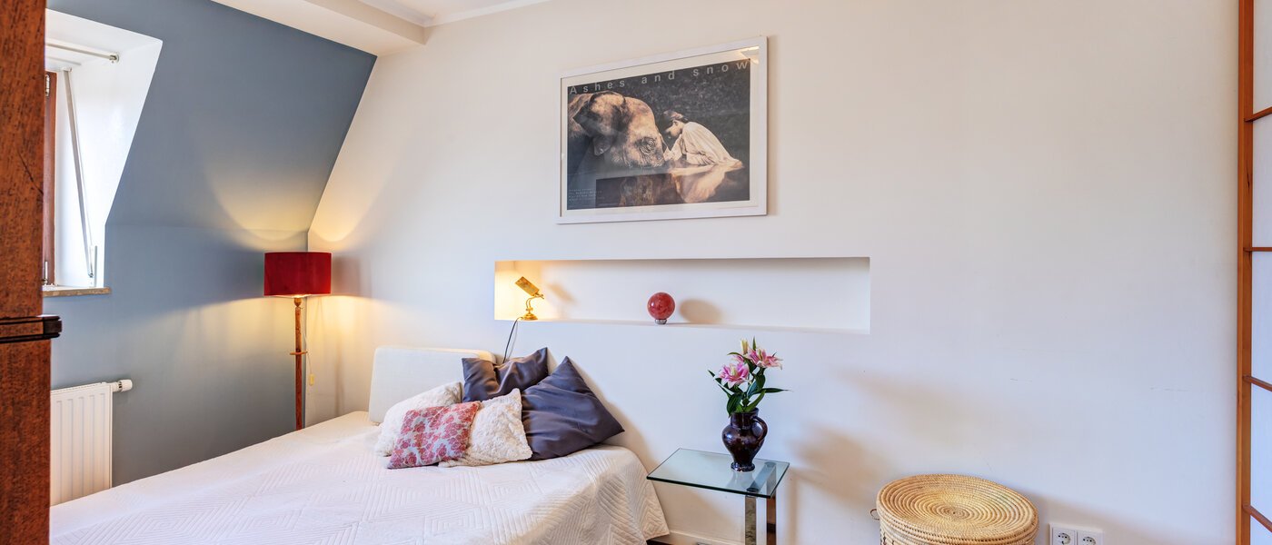 attico München Haidhausen 01 1° camera da letto 14648