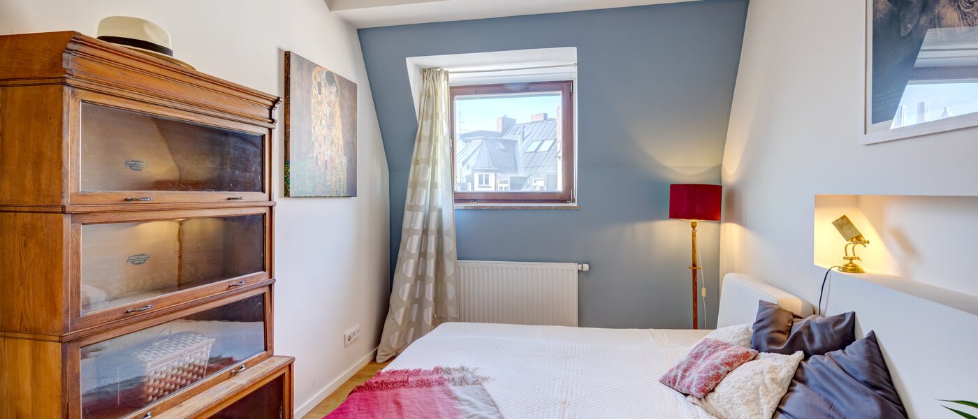 attico München Haidhausen 02 1° camera da letto 14648