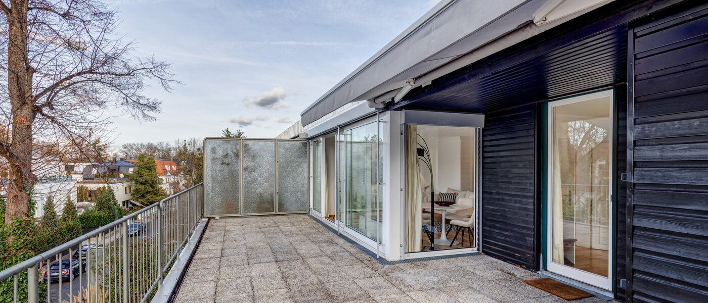 appartamento München Herzogpark 01 1° terrazza sul tetto 14652