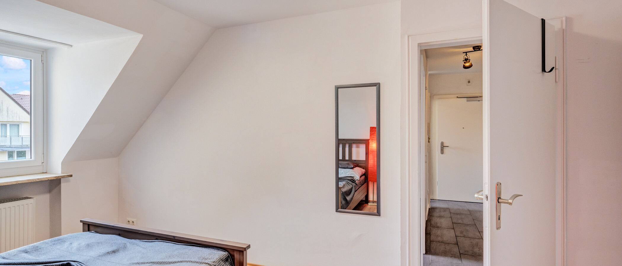 attico München Untergiesing 02 camera da letto 14653