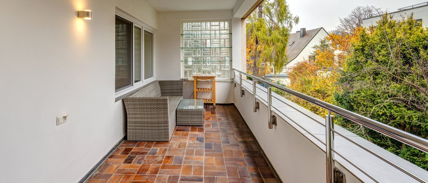 appartamento München Nymphenburg 01 balcone 14655