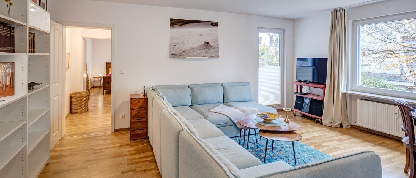 appartamento München Nymphenburg 03 soggiorno 14655