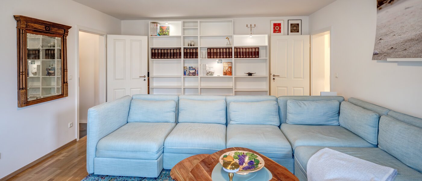 appartamento München Nymphenburg 04 soggiorno 14655