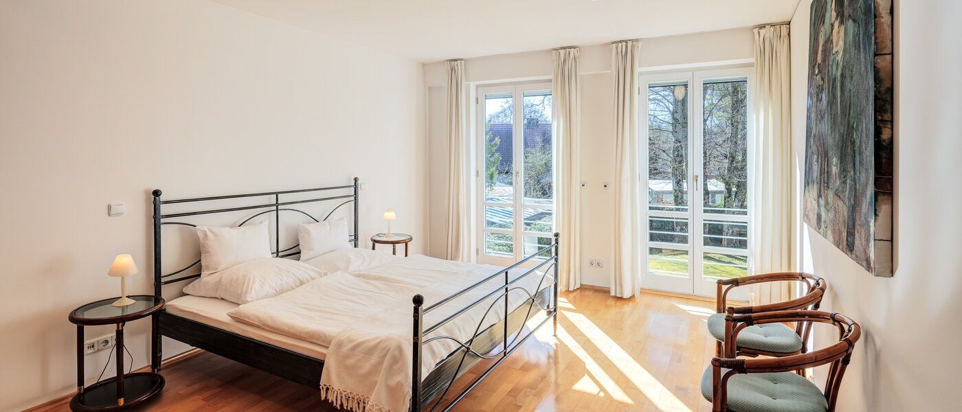 appartamento München Fasangarten 01 camera da letto 14668