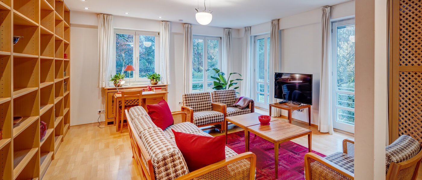 appartamento München Fasangarten 01 zona living 14668