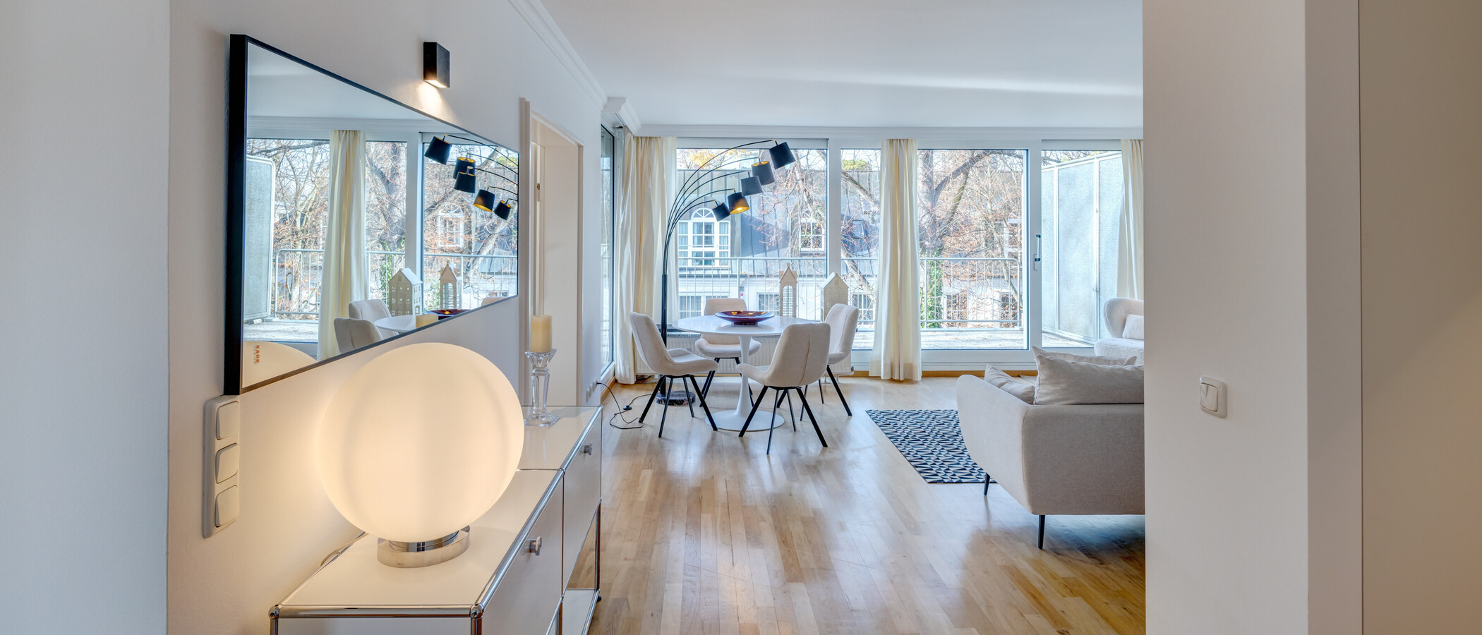 appartamento München Herzogpark 05 zona living 14676