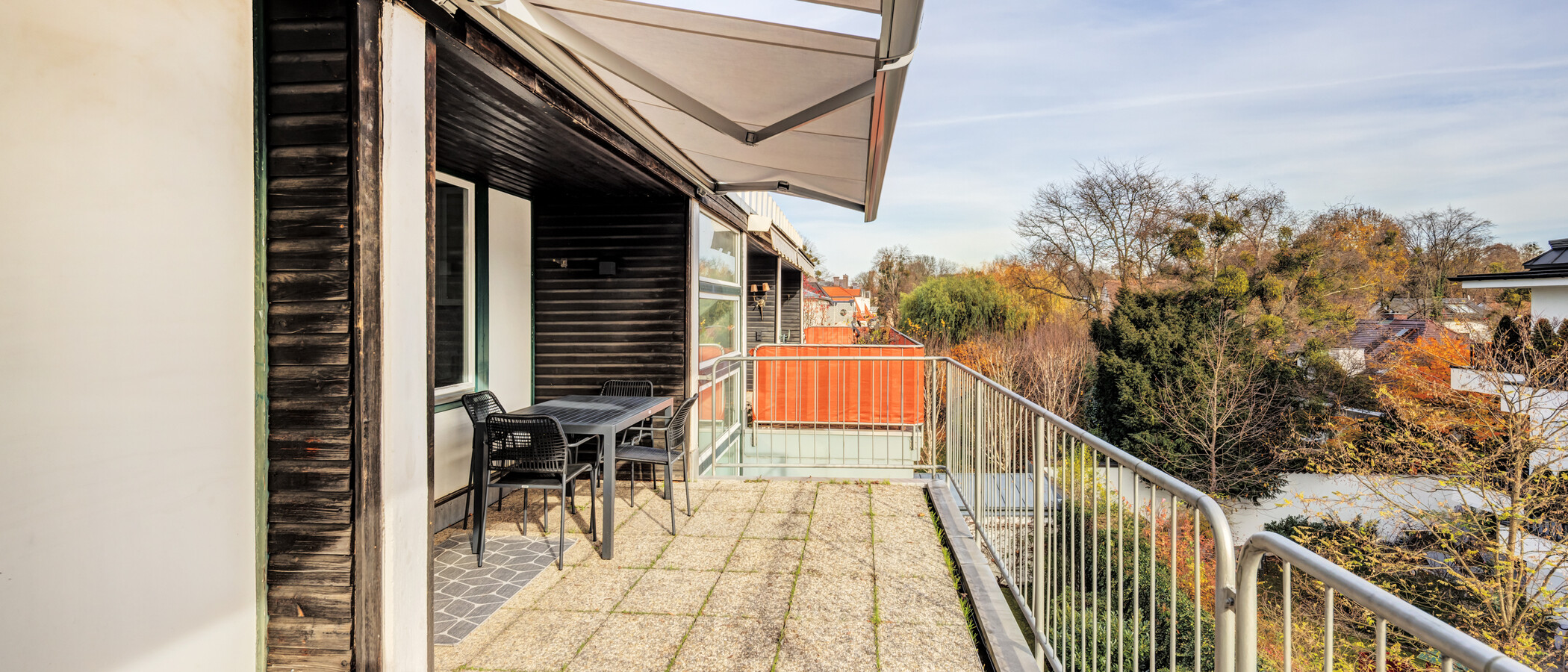 appartamento München Herzogpark 01 2° terrazza sul tetto 14676
