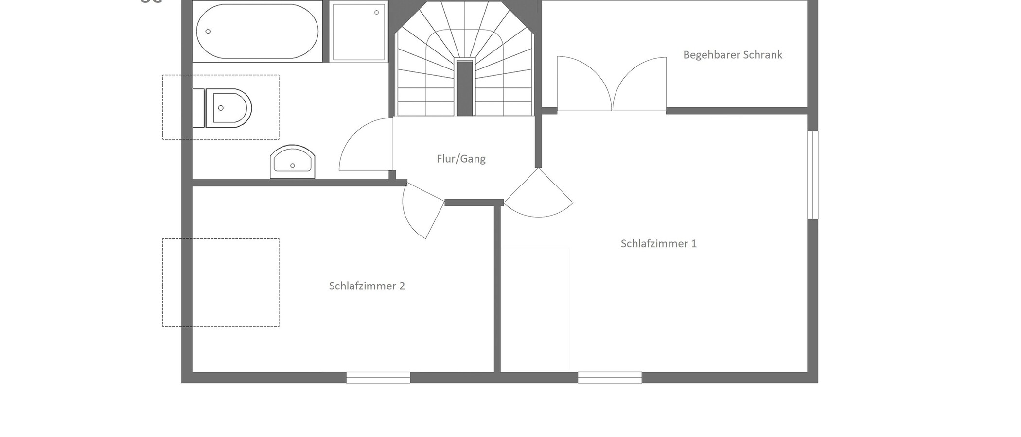 casa indipendente München Neuaubing 02 planimetria 14678