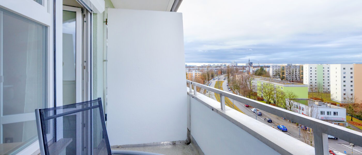 abitazione München Oberföhring 02 balcone 14689