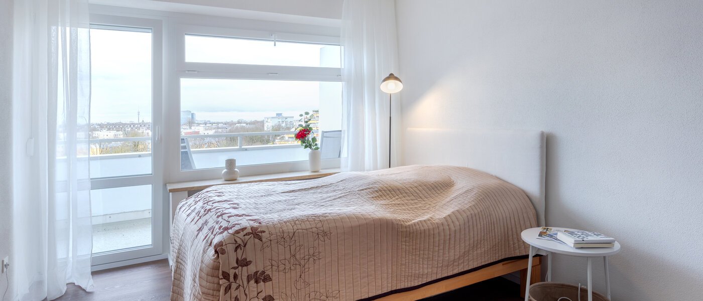 abitazione München Oberföhring 01 zona notte 14689