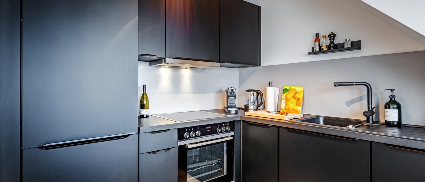 attico München Allach 01 cucina 14692