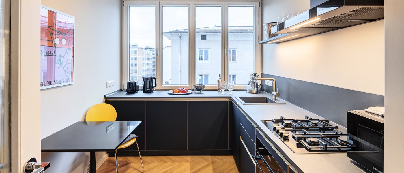 appartamento München Maxvorstadt - Universitätsviertel 01 cucina 14693