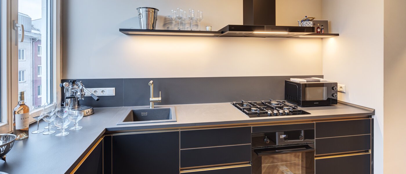 appartamento München Maxvorstadt - Universitätsviertel 02 cucina 14693