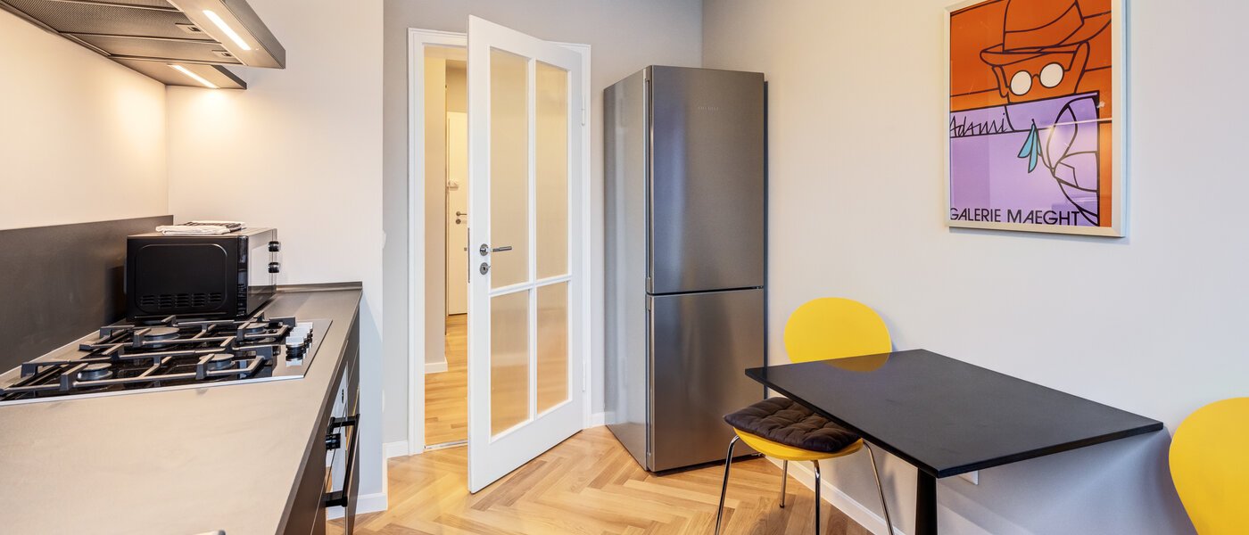 appartamento München Maxvorstadt - Universitätsviertel 03 cucina 14693