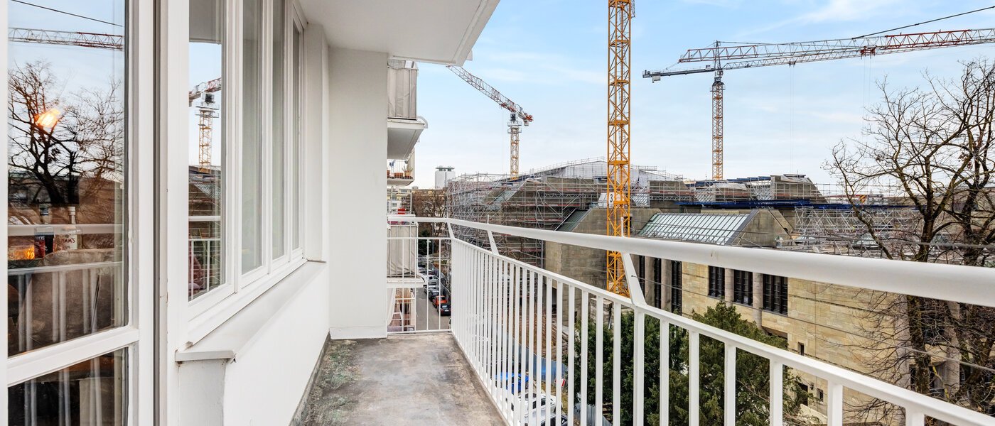 appartamento München Maxvorstadt - Universitätsviertel 02 balcone 14693