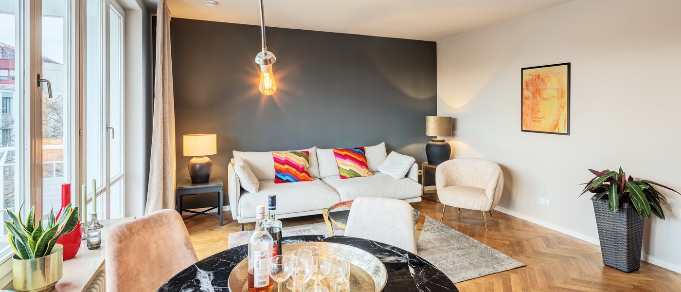 appartamento München Maxvorstadt - Universitätsviertel 04 zona living 14693