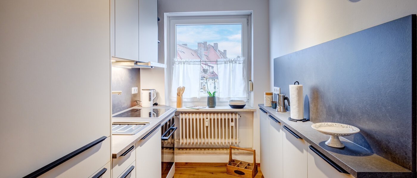 attico con terrazzo München Nymphenburg 01 cucina 14694