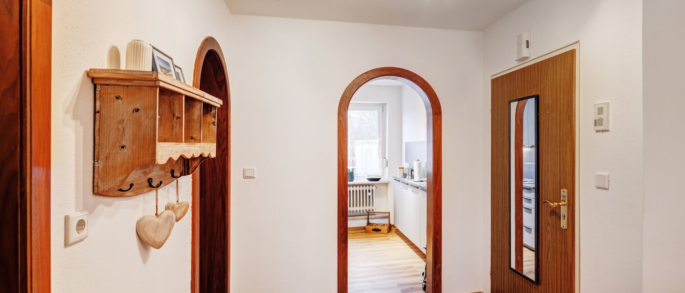 attico con terrazzo München Nymphenburg 01 ingresso/corridioio 14694