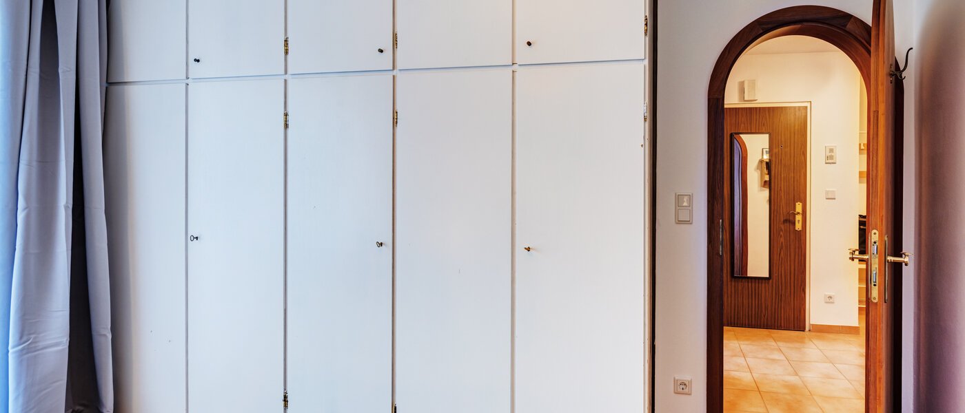 attico con terrazzo München Nymphenburg 03 camera da letto 14694