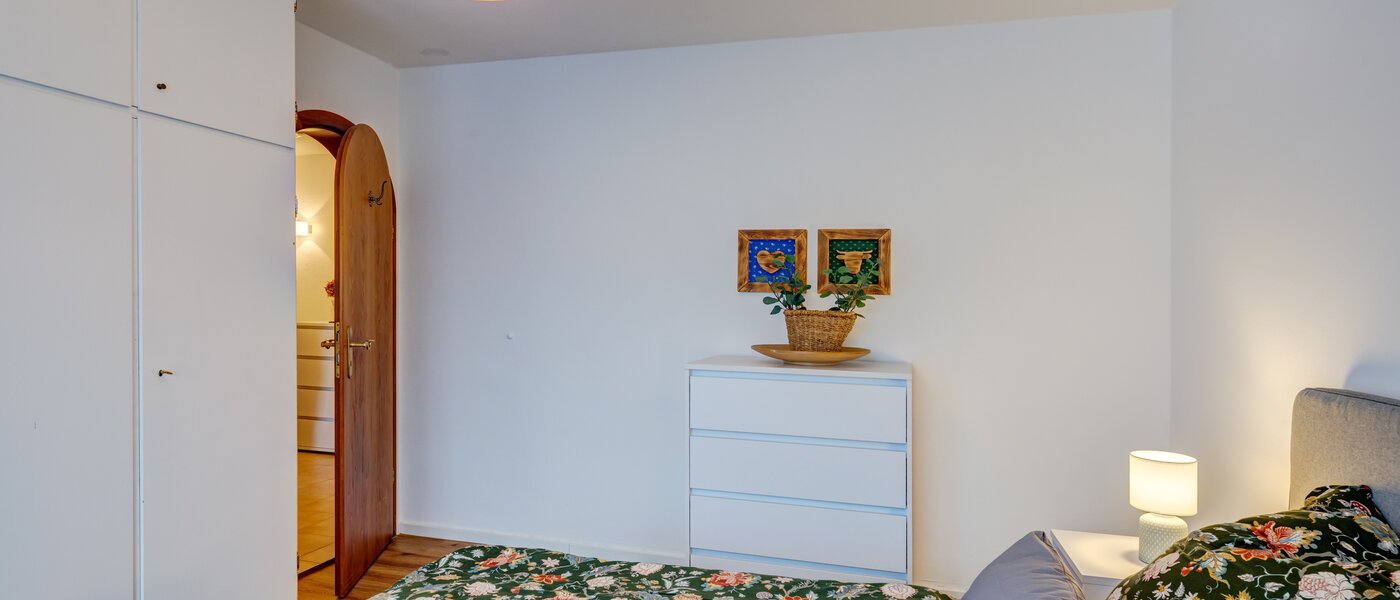 attico con terrazzo München Nymphenburg 04 camera da letto 14694