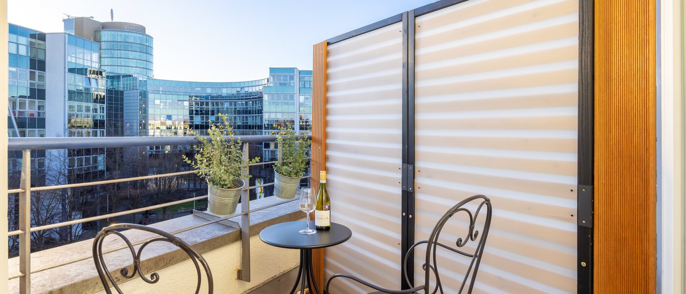 attico München Neuhausen 01 balcone 14695