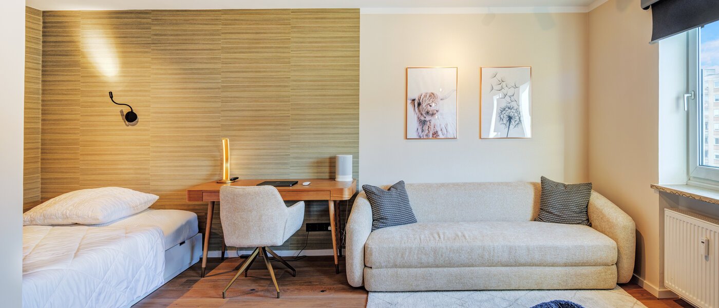 appartamento München Untersendling 01 zona living 14698