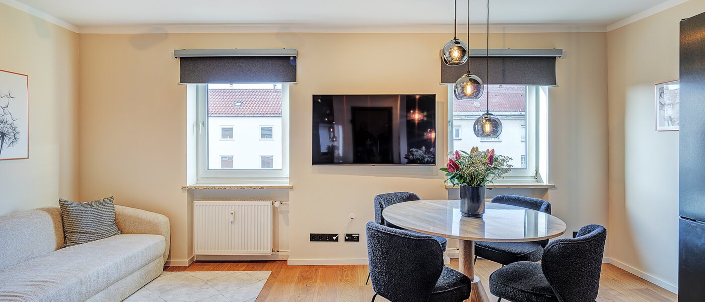 appartamento München Untersendling 03 zona living 14698