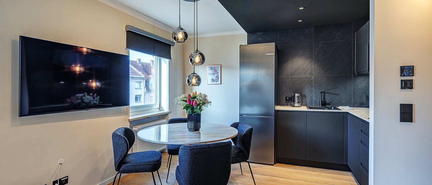 appartamento München Untersendling 04 zona living 14698