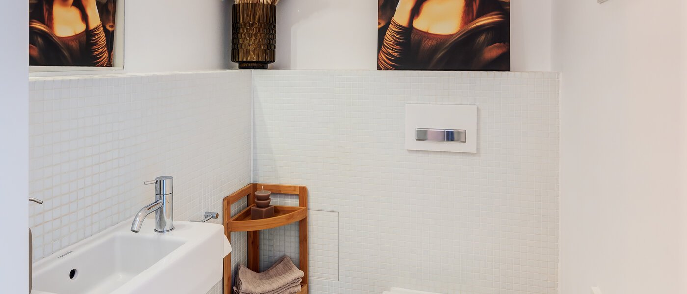 attico con terrazzo München Neuhausen 01 toilette separata 14699