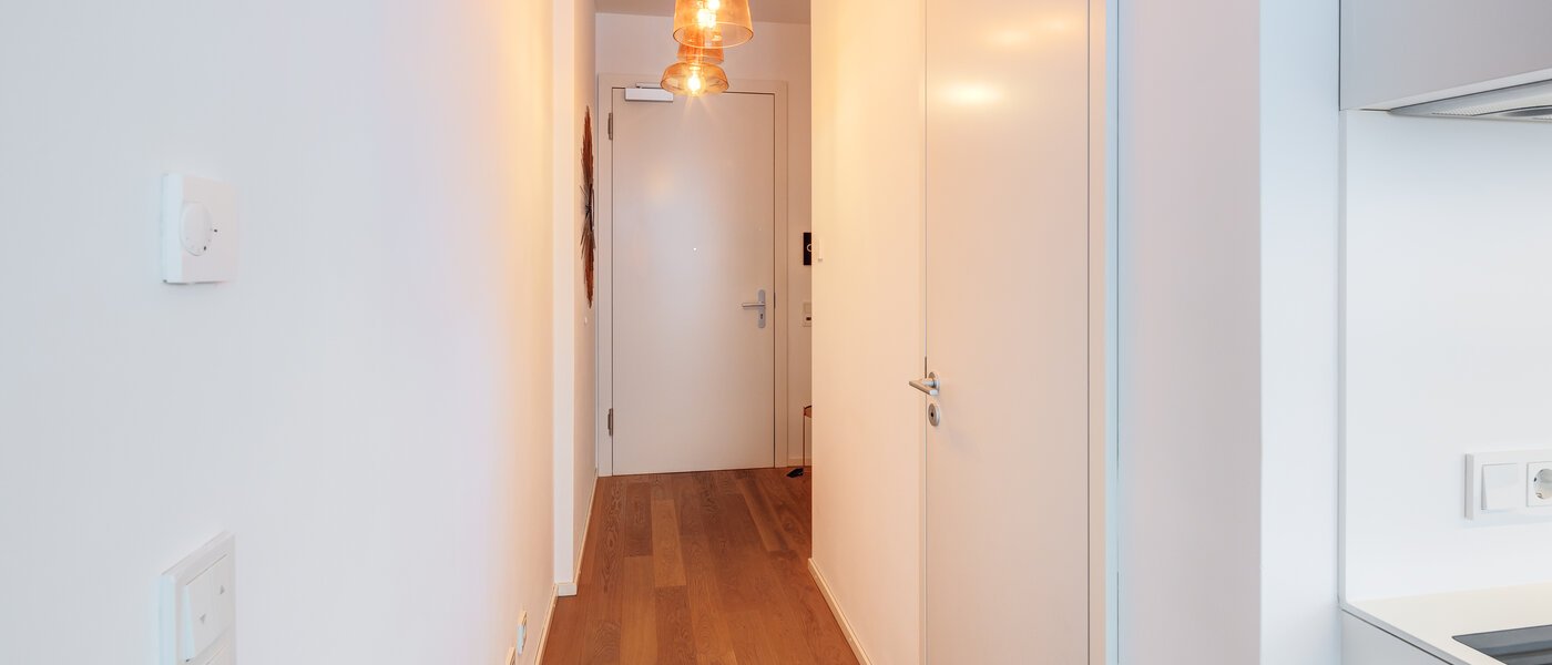 attico con terrazzo München Neuhausen 02 ingresso/corridioio 14699