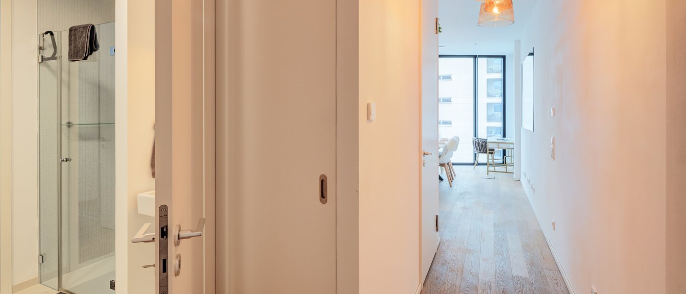 attico con terrazzo München Neuhausen 03 ingresso/corridioio 14699